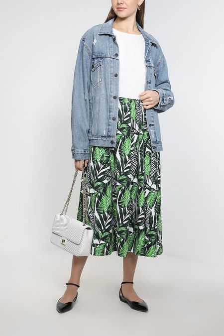 Платье миди с принтом BELUCCI 2160₽