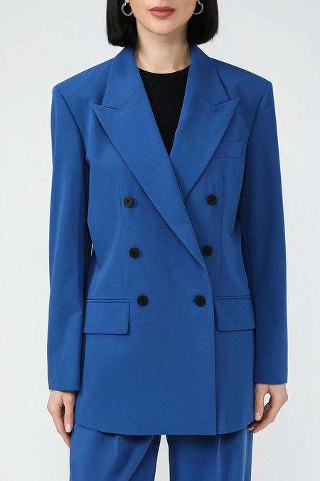 Пиджак двубортный свободного кроя HUGO 13792₽