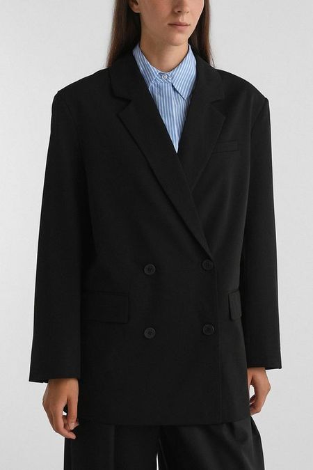 Жакет двубортный прямого кроя BELUCCI 8917₽