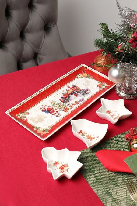 Блюдо сервировочное и пиалы 3 шт Easy Life 2542₽