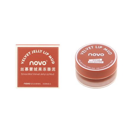 Помада для губ NOVO VELVET JELLY LIP MUD муссовая тон 925
