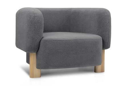 Кресло divanru Арклоу Мех Графитовый 36990₽