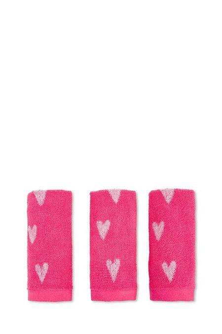 Набор из 3 хлопковых полотенец Cuori Pink COINCASA 990₽