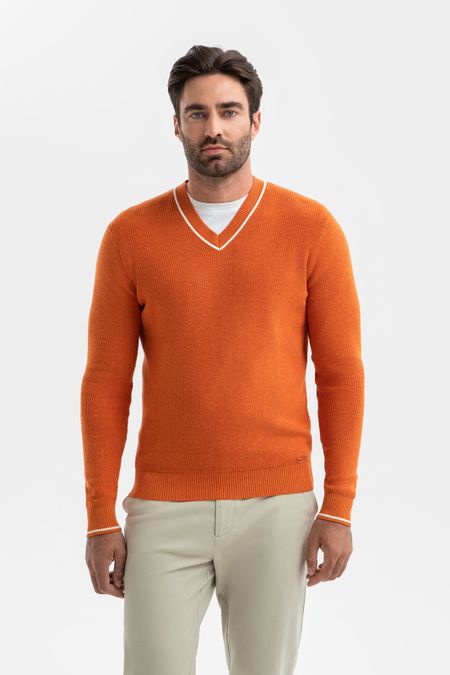 Джемпер из хлопка и кашемира 0₽