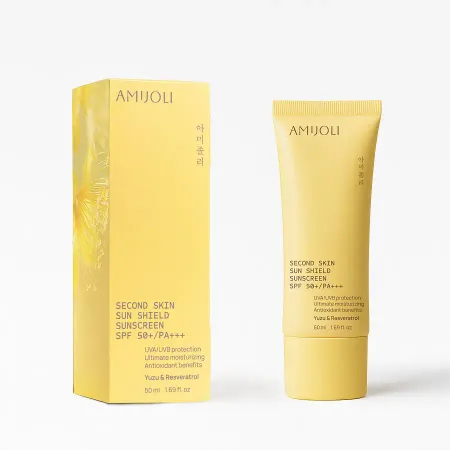 Солнщезащитный крем для лица с УФ-фильтром SPF 50+/PA+++ c экстрактом юдзу и ресве