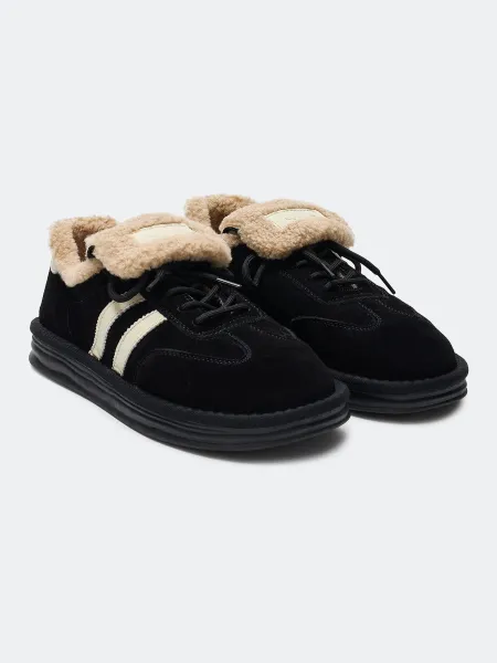 Кеды утепленные на платформе замшевые SAVAGE 5599₽