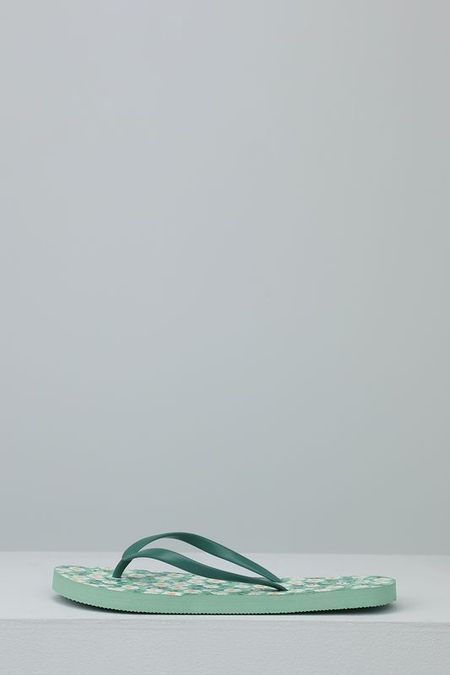 Пантолеты-шлепанцы с принтом Ysabel Mora 640₽