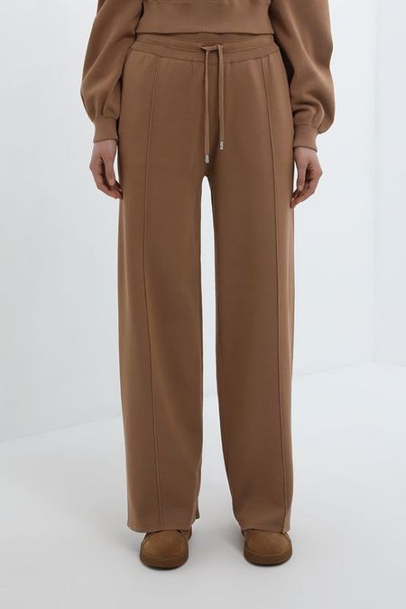 Брюки хлопковые на эластичном поясе Pinko 18990₽