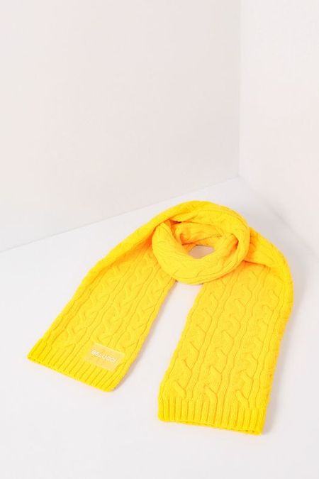 Шарф вязанный из смесовой шерсти BELUCCI 2790₽