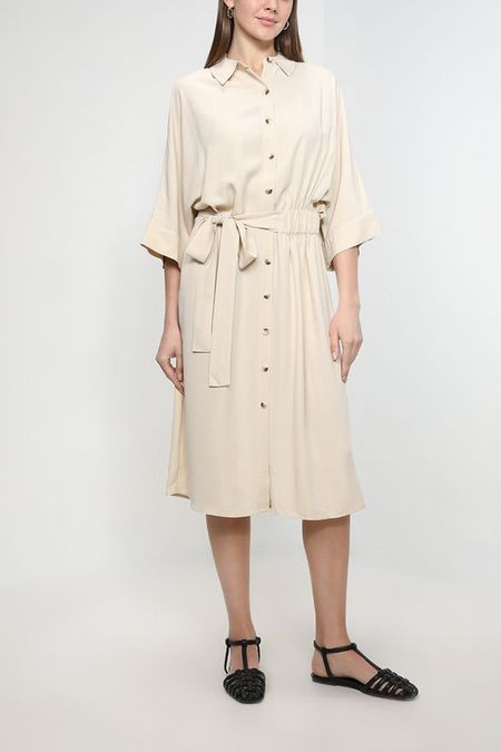 Платье миди на пуговицах Chemisier FRACOMINA 7550₽