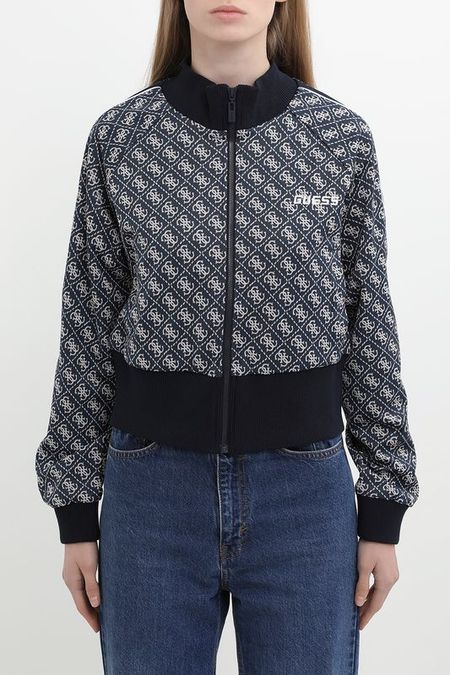 Толстовка на молнии с принтом Guess 7640₽