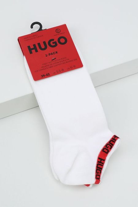 Набор из 2 пар хлопковых укороченных носков HUGO 1490₽