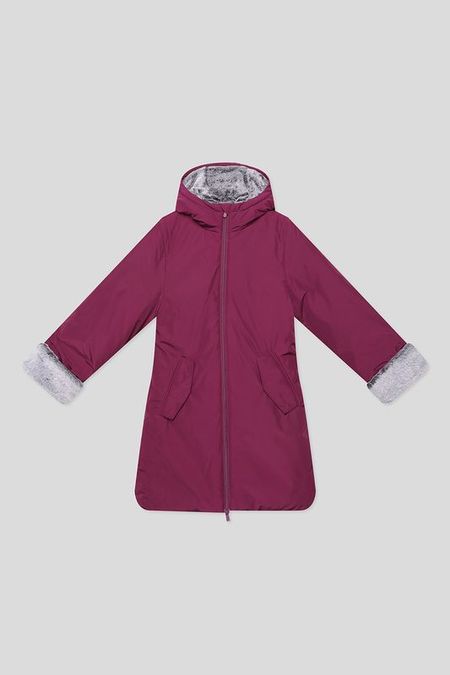 Куртка утепленная с капюшоном на меху OVS 5617₽