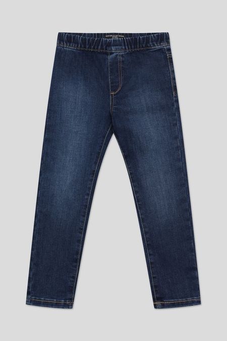 Джеггинсы на эластичном поясе с эффектом потертости Republic of Denim