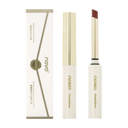 Помада для губ NOVO LOCK NON-STICK LIPSTICKS стойкая матовая тон 200