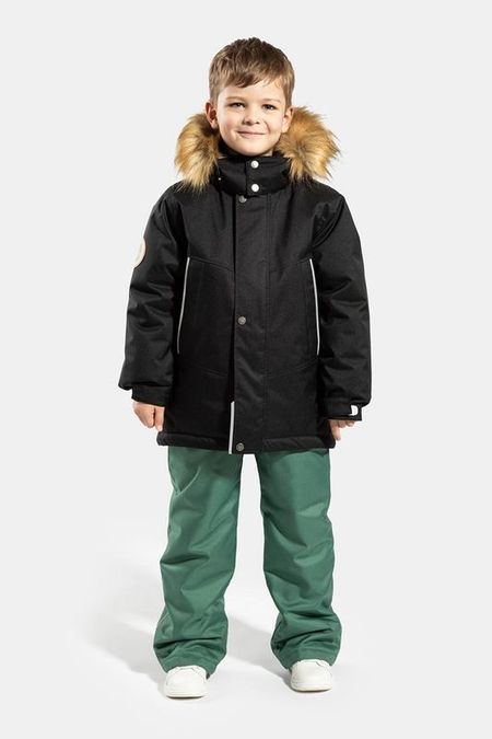 Куртка утепленная с меховой опушкой Kisu 12600₽