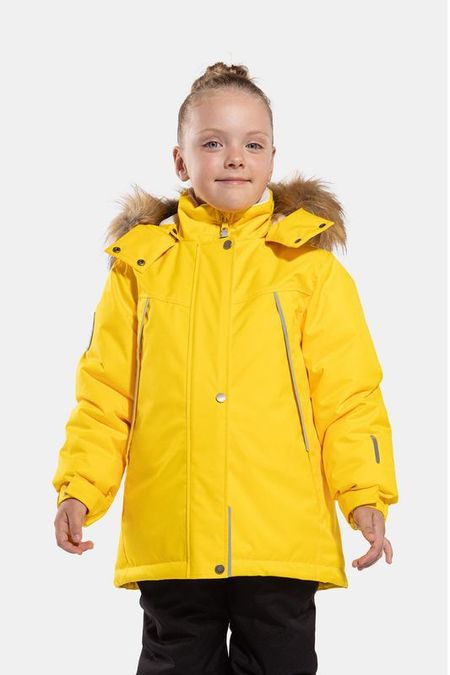 Куртка утепленная с меховой опушкой Kisu 12600₽