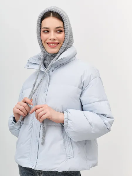 Капор в рубчик с шерстью SAVAGE 2599₽