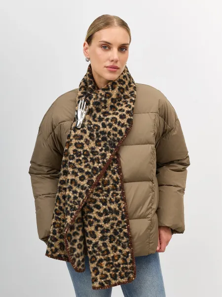 Мягкий шарф с анималистичным принтом SAVAGE 1799₽