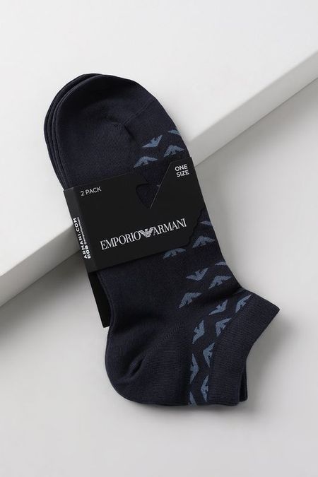 Носки укороченные 2 пары EMPORIO ARMANI 2242₽