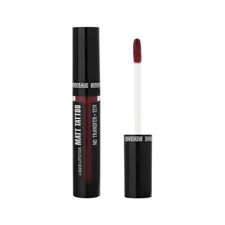 Помада для губ LUXVISAGE MATT TATTOO NO TRANSFER жидкая матовая тон 128 Rosewood
