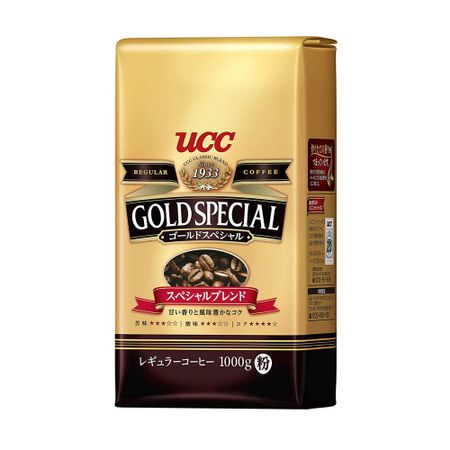 UCC Gold Special Special Blend Растворимый кофе, 1000 г x 2 упаковки