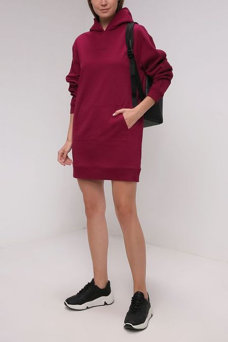 Платье с капюшоном из органического хлопка Calvin Klein Jeans 7590₽