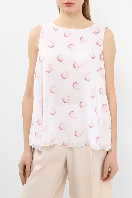 Топ без рукавов с принтом Auranna 3142₽