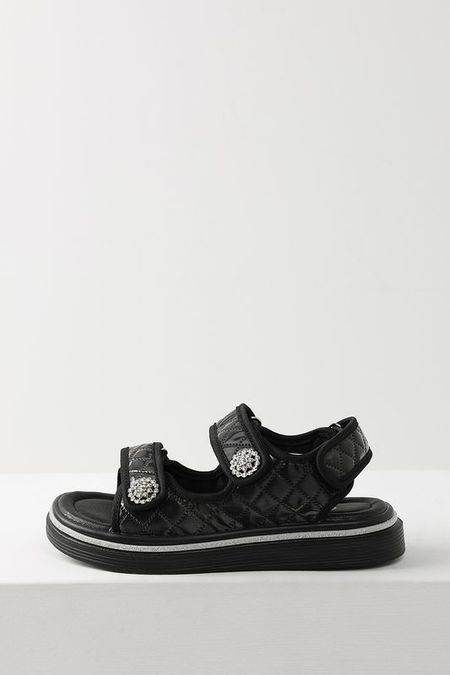 Сандалии стеганые с декором Mursu 1987₽