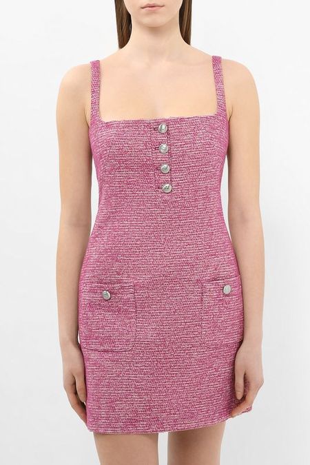 Платье твидовое на лямках с карманами BELUCCI 7342₽