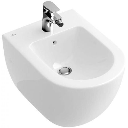 Биде Villeroy Boch Subway 74000001 подвесное Альпийский белый 41891₽