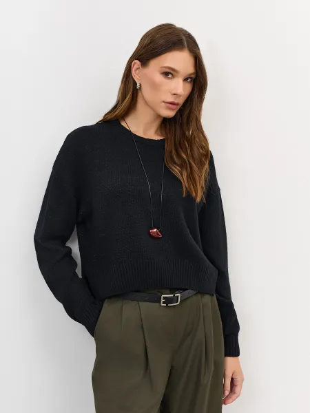 Укороченный джемпер с люрексом SAVAGE 4399₽