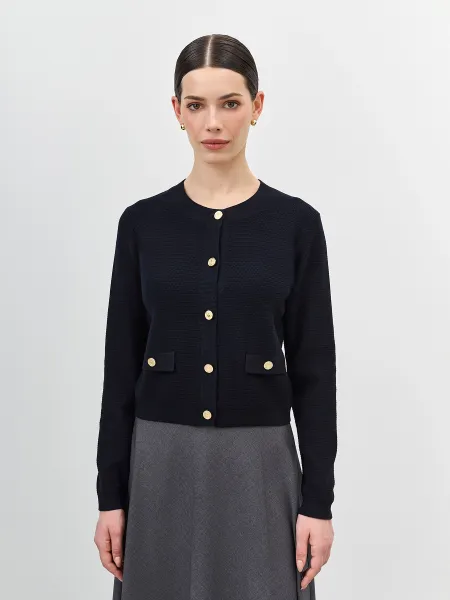 Жакет с акцентными металлическими пуговицами SAVAGE 4599₽