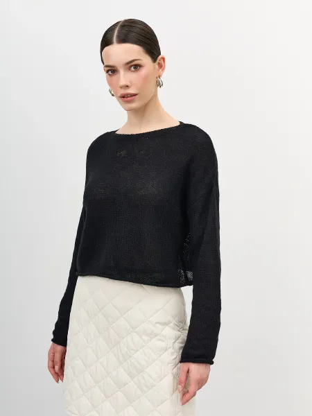 Укороченный тонкий джемпер SAVAGE 2699₽