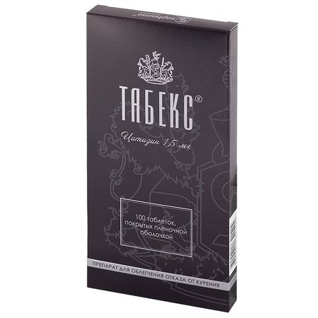 Табекс Таб.п.п.о.1,5Мг №100