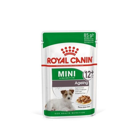 Royal Canin Mini Ageing 12 влажный корм для пожилых собак мелких размеров в паучах - 85 г 2436₽