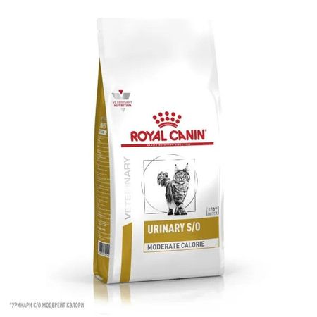 Royal Canin Urinary SO Moderate Calorie сухой диетический корм для взрослых кошек склонных к набору веса при мочекаменной болезни - 350 г 788₽
