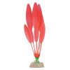 Glofish растение для аквариума пластиковое флуоресцентное оранжевое 20-32 см