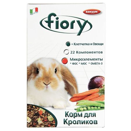 Fiory корм для кроликов Karaote 850 г 408₽