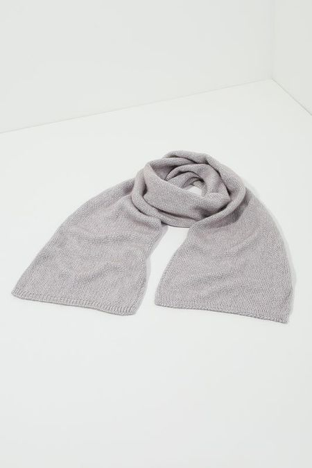 Вязаный шарф серого цвета Canoe 6990₽