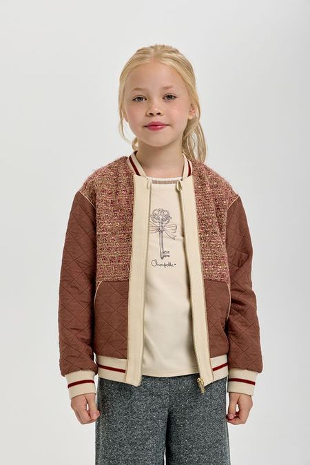 Жакет комбинированный на молнии Choupette 9990₽