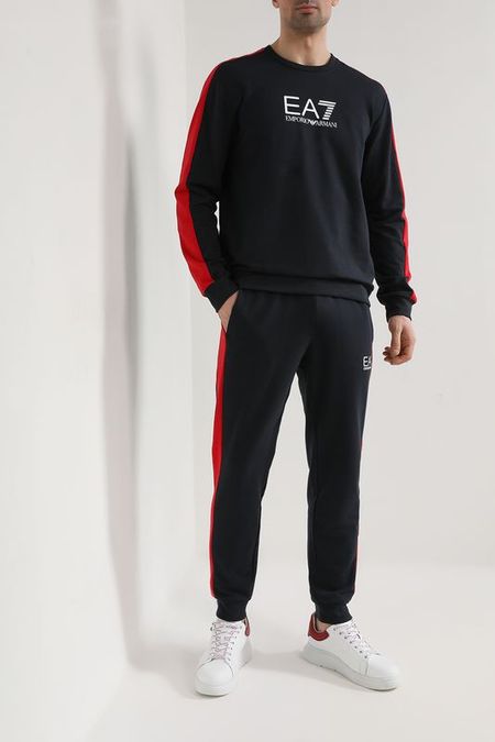 Спортивный костюм с контрастными деталями и логотипом Ea7 8240₽