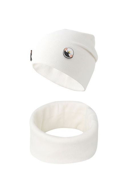 Комплект хлопковый из шапки и шарфа-снуда Hatparad 2242₽