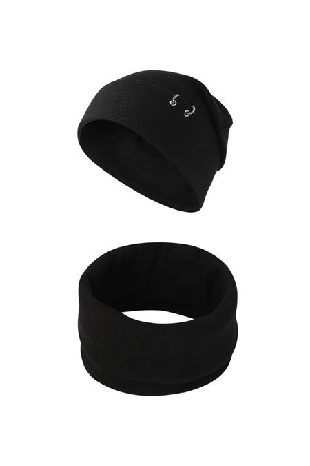 Комплект хлопковый из шапки и шарфа-снуда Hatparad 2990₽