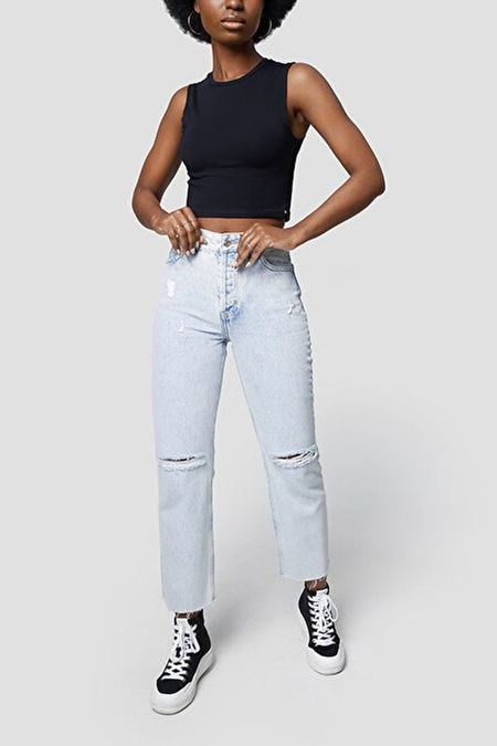 Джинсы с разрезами Loft 2950₽