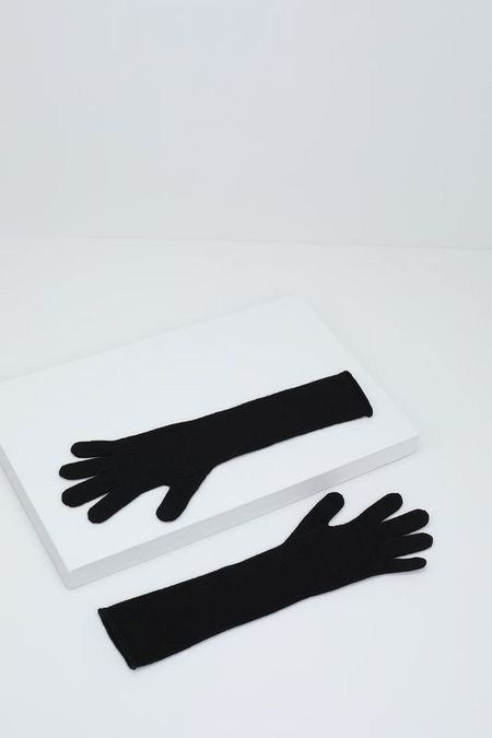 Перчатки шерстяные удлиненные Canoe 5990₽