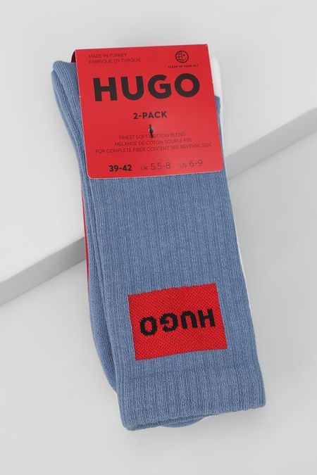 Набор из 2 пар хлопковых классических носков HUGO 1792₽