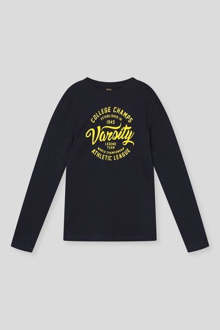 Лонгслив хлопковый с принтом OVS 622₽