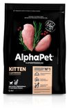 Сухой корм для котят AlphaPet с цыпленком