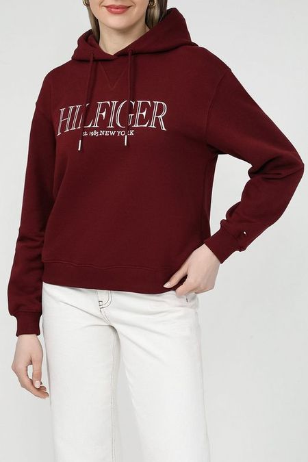 Худи хлопковое с логотипом Tommy Hilfiger 16790₽